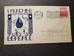 Submarine Uss Bergall SS-320 Naval Cover 1944 Wwii Launch Cachet W/ Insert. Fixed Price $9.99.