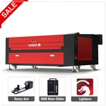 Omtech 24X40 100W CO2 Laser Engraver Cutter With Lightburn Chiller Chuck Rotary. Fixed Price $3499.99.