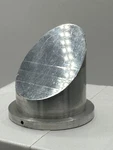 2" Wedge Shaped Aluminum Laser Mirror From College Lab. Fixed Price $34.99.