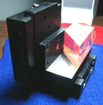 Newport 717-0031 (NP-M-00555) Custom Prism Optic With Xz Translation Stage. Fixed Price $145.00.