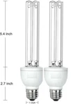 Pack Uvc Light Bulb Lamp 25W E26/E27 Base. Fixed Price $66.45.