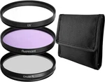 58MM 3 Piece Multi-coated Hd Digital Lens Glass Protector Filter Kit Uv Cpl Fld. Fixed Price $10.99.