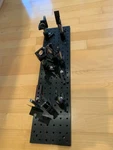 Optical Breadboard, Base, Posts, Lens Holder, Adjustable Iris, Holders. Fixed Price $545.00.