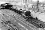 Illinois Central 1201 SW7RM Chicago Photo 1965 (uh) (A1). Fixed Price $12.89.
