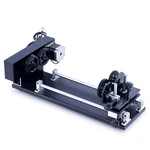 Omtech CO2 Laser Rotary Attachment Works With Chinese Engravers. Fixed Price $189.99.