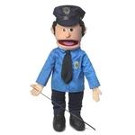 25" Policeman, Peach Male, Full Body, Ventriloquist Style Puppet. Fixed Price $100.44.