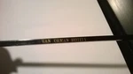 Van Orman Hotels Swizzle Stick Drink Stirrer Black Plastic. Fixed Price $9.45.