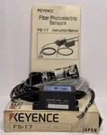 New Keyence FS-17 Photoelectric Amplifier Npn Fiber Optic Sensor/switch. Fixed Price $19.69.