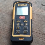 Dewalt DW03101 Laser Distance Measurer Lcd Display Timer Memory Yellow Black. Fixed Price $100.00.