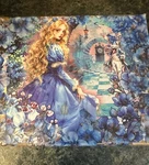 Alice In Wonderland Custom Box Wood Cigar. Fixed Price $29.95.