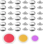 60PCS Sewing Cover Buttons Kit With Tools 15 18 22MM Each 20PCS Handmade Wrap Em. Fixed Price $18.34.