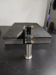 New Focus 9807 Mirror Mount With 9920 Holder And Optical Pedestal 9956M. Fixed Price $94.81.