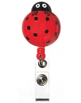 Prestige Medical Retractable Badge Holder * Lady Bug W/bulldog Clip Nurse. Fixed Price $12.20.