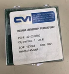 Cvi Laser Corp. / Melles Griot Yag Dual Wavelength Mirror HM-0537-UNP. Fixed Price $69.95.