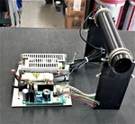 Uniphase Model 1122P-2246 Laser With Power Supplies And Mounting Brackets. Fixed Price $250.00.