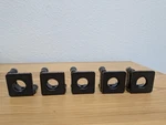 Lot Of Adjustable Mirror Mounts: Thorlabs KM100S, Newport U100-A, 9807. Fixed Price $400.00.