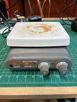 Laboratory Corning Stirrer / Hot Plate, Model PC-420, 698 Watts Works Well. Fixed Price $95.00.