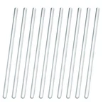 Eisco Labs 10 Pack Of 7.9" Glass Stirring Rods - Rounded Ends 6MM Diameter. Fixed Price $16.39.