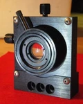 Newport Model M-LP-1-XYZ Lens Positioner, And Mirror Mount 1.0". Fixed Price $129.00.