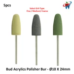5 Dental Lab Mdt Polisher For Denture & Orthodontic Acryiics Bud Shaped 10X24MM. Fixed Price $32.09.