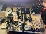 Laser Optics Optical Aperture Lenses And Microscope Lot Leitz Meopta Oriel More. Fixed Price $899.99.
