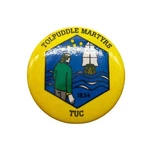 Vintage Tolpuddle Martyrs Tuc Pin Button 1834-1984 Anniversary Labor Teamsters. Fixed Price $9.95.