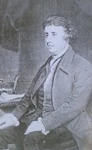 Edmund Burke, Irish Statesman, Magic Lantern Glass Slide, British Sized. Fixed Price $8.95.