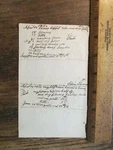 Antique Ephemera 1834 Standish Farm Labor Receipt Document. Fixed Price $22.00.