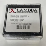 Lambda Research Optic Lens 105-0025 Rev.h S1: C51091018 (hhs) S2:C34090518 (dar). Fixed Price $84.95.