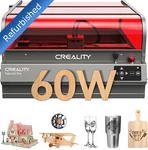 Refurbished Creality FALCON2 Pro 60W Laser Engraver Camera For Auto-positioning. Fixed Price $1199.00.