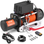 Vevor Electric Winch Truck 13,500 Lb Synthetic Rope Waterproof Remote Control. Fixed Price $286.99.