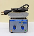 Vwr 33918-603 220 Mini Hot Plate Stirrer Volts 115 Vac Watts 375 50/60HZ Phase. Fixed Price $44.99.