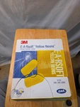 3M E-a-rsoft Yellow Neons 312-1251 Earplugs Nrr 33 Large Open Box Uncorded. Fixed Price $17.99.