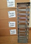 Nalgene Stainless Steel Vertical Cryobox Freezer Racks #5036-0009. Fixed Price $200.00.