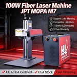 Jpt 100W Mopa M7 Fiber Laser Marking Metal Engrave Machine Color 2PCS Lens. Fixed Price $2809.00.