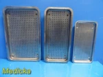 3X Midmark Ritter Autoclave Sterilization Trays - Large Medium Small 39230. Fixed Price $294.99.