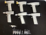 Lot Of Stryker Surgical Instruments, 2108 Saw, 2104 Reamer, 2102 Drill & Acc. Fixed Price $664.95.
