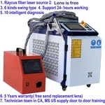 Ship 2000W Raycus Metal Laser Weldeing Machine Cutting Cleaning. Fixed Price $4699.99.