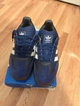 Adidas Samba Xlg Dark Blue Gum Men's Low Top Sneakers Lace Up. Fixed Price $53.00.