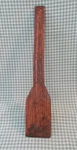 Antique Primitive 16" Long Handled Stirrer Paddle Oak Wood Aged Patina. Fixed Price $19.99.