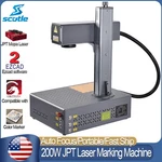 Scotle 200W Auto Focus Jpt M7 Fiber Laser Marking Machine Marker Engraving. Fixed Price $4699.00.