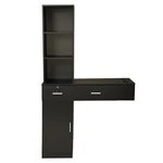 Reshable Wall Mount Beauty Salon Station Hair Spa Equipment W/ 2 Drawers. Fixed Price $149.99.
