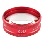 Maxlight 20D Slit Lamp Indirect Lens OI-20/RD Red Ocular Instruments. Fixed Price $330.00.