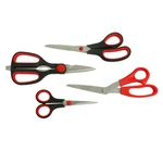 Assorted 4 Scissors Set Heat Treated Stainless Steel Sharp Cutting Tools. Fixed Price $15.77.