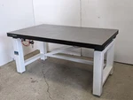 Tested Newport 30" X 60" Optical Table, Pneumatic Self-level Isolation Bench. Fixed Price $2850.00.
