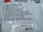*1-PACK* 3M Attest Steam Chemical Integrator 500 Pieces 1243A Exp 05/2028. Fixed Price $79.99.