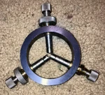 Newport Oriel Nrc ALM-2 Precision Adjustable Lens Mount Laser Optics Breadboard. Fixed Price $65.00.