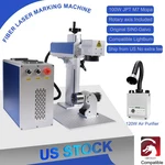 100W Jpt M7 Mopa 200*200 Fiber Laser Marking Machine Color Lightburn Us. Fixed Price $3159.00.