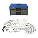 Mastercraft CTI0542375 304-PIECE Titanium-coated Screw Driver Drill Bit Set New. Fixed Price $89.38.