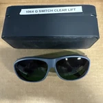 Honeywell Encore Large Therapy Ii 1064 Q Switch Clear Lift Laser Safety Glasses. Fixed Price $111.30.